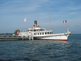 2006 06-Geneva Boat on Lake